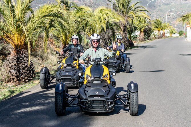 3 Wheel Motorcycle like Quad/Buggy Tour Gran Canaria (Maspalomas) - What the ride feels like for a first-time driver