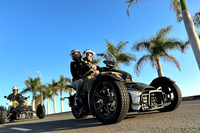 3 wheels motorcycle Coast Tour - Ryker - Gran Canaria Maspalomas - Key points at a glance