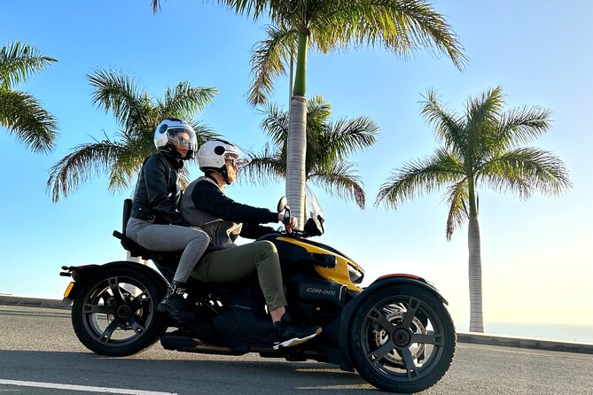 3 wheels motorcycle Coast Tour - Ryker - Gran Canaria Maspalomas - Starting in Maspalomas at 4 pm