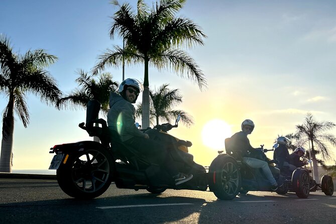 3 wheels motorcycle Coast Tour - Ryker - Gran Canaria Maspalomas - El Pajar and the first stretch of the GC-200