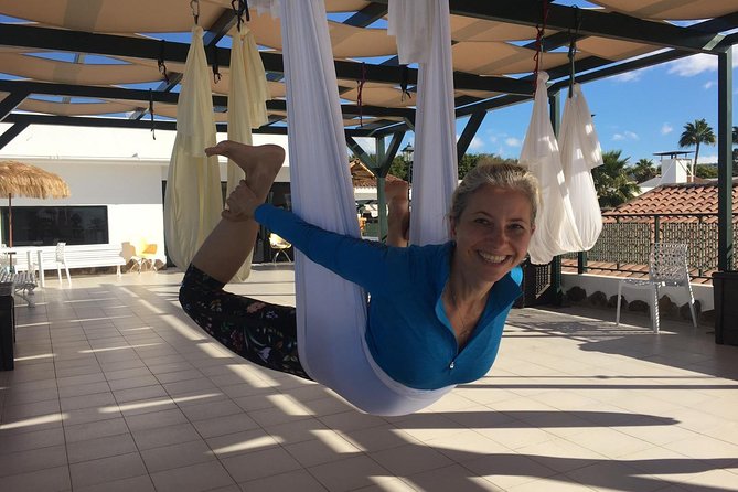 Aerial Yoga Experience in Maspalomas, Spain - Key points at a glance