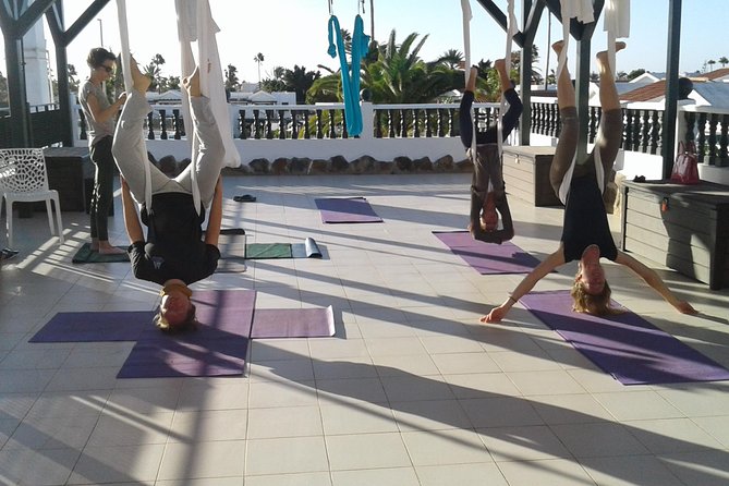 Aerial Yoga Experience in Maspalomas, Spain - The relaxation and meditation element
