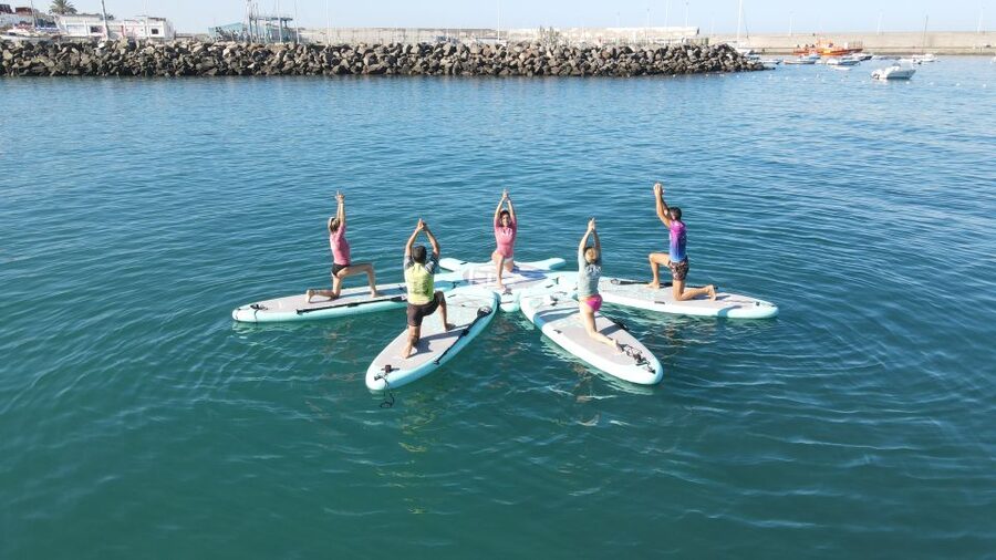 Arguineguín: Stand-up Paddleboard Yoga Class with Instructor - A practical plan for the day