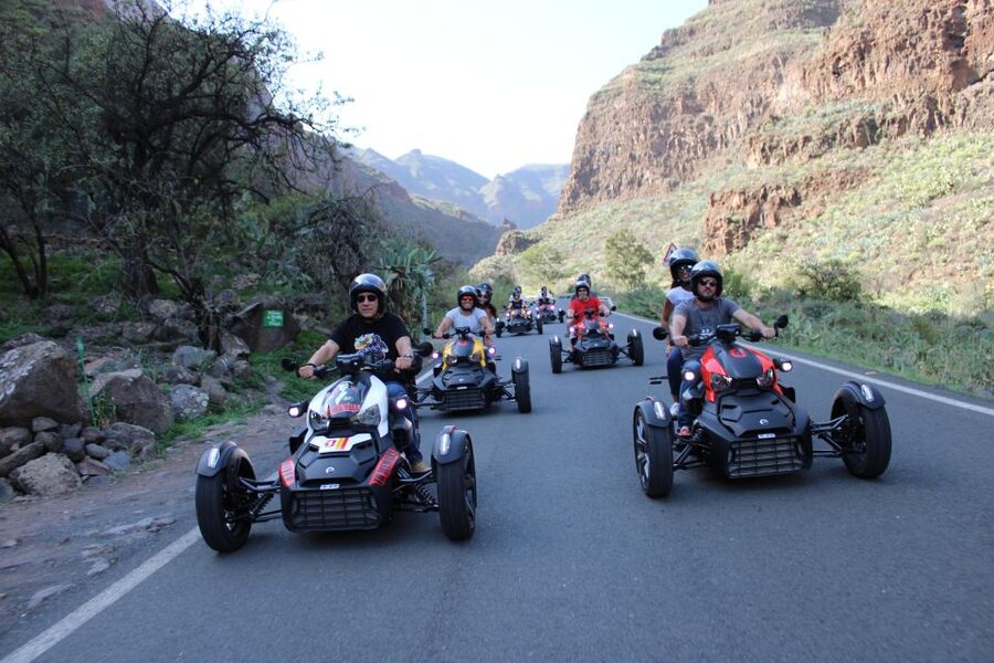 Can-Am Ryker Adventure Grand Tour - The ride through eastern Gran Canaria