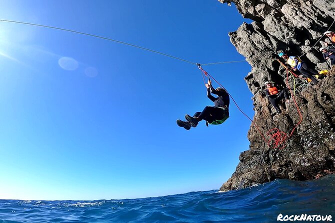Coasteering Gran Canaria: The Atlantic Mountains Adventure Route - Climbing back to the high point