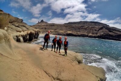Coastering in Gran Canaria (Aquatic Route in the ocean cliffs)