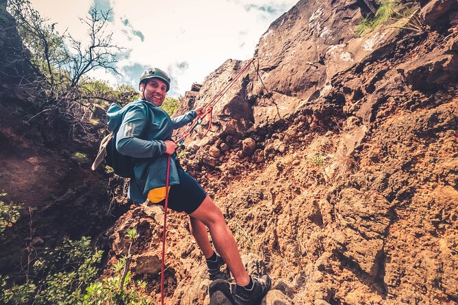 Dry Canyoning Half Day Trip - Red cliffs and real mountain action in Agüimes