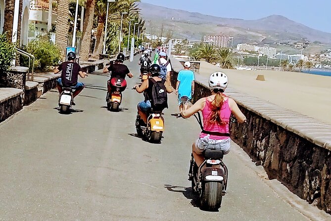 E-Bike Family Tour : Sightseeing in Playa Ingles,Maspalomas Dunes - Stop one: the Costa Canaria promenade