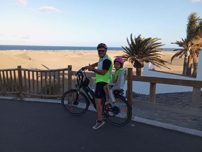 E-Bike Family Tour : Sightseeing Maspalomas Playa del Ingles - Starting at Cita Shopping Center