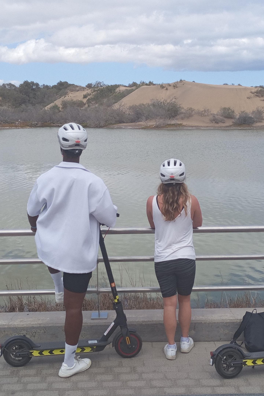 e-Scooter Step Kickstart Guided Tour: Sightseeing Maspalomas - Choosing between one hour and two