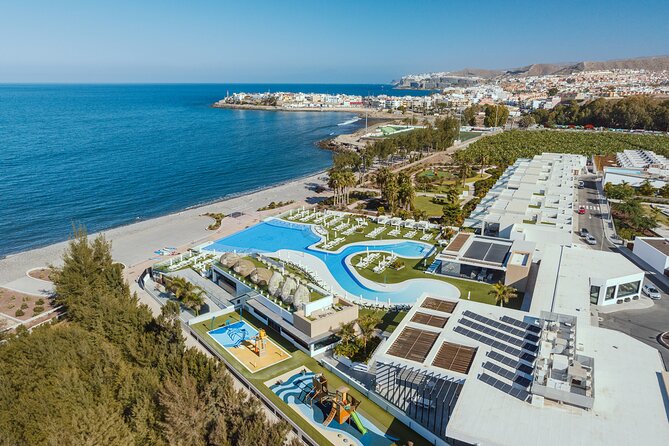 Entire Day Ticket at Perchel Beach Club with Spa Circuit - The infinity pool and Atlantic views