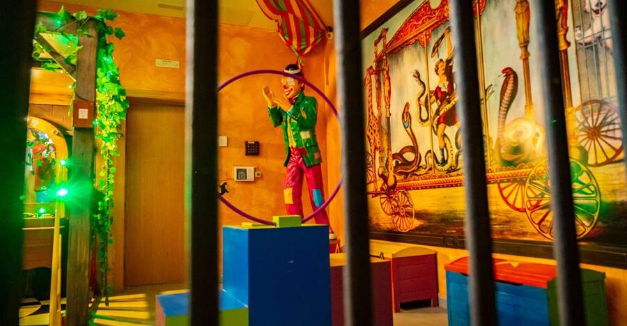 Escape room "The gratest show on earth" at Holidayworld - What the 45-minute challenge asks you to do