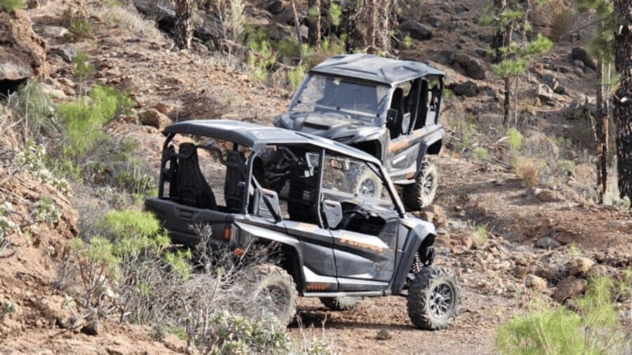 From Maspalomas: Volcanic Landscapes 4-Seater Buggy Tour - The ride from Maspalomas to open volcanic country