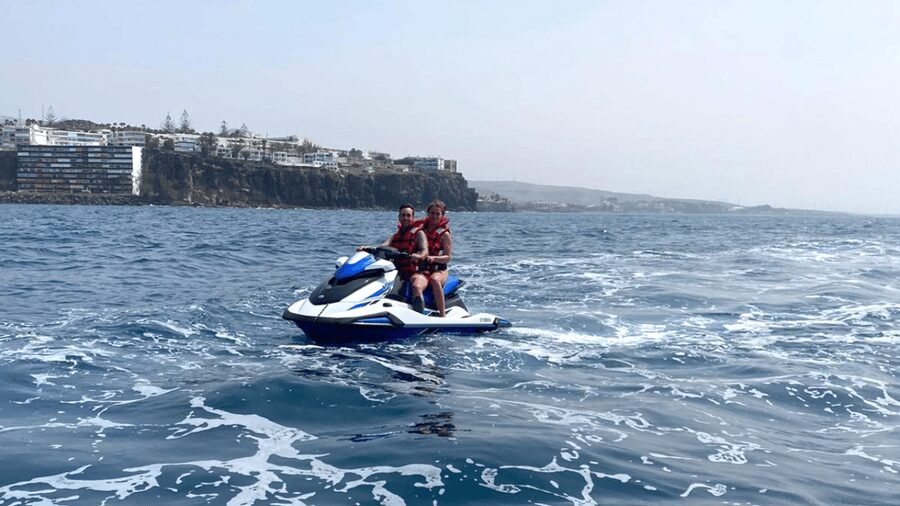 From Playa del Inglés: Guided Jet Ski Tour & Hotel Transfers - The ride along Gran Canaria’s southwest coast