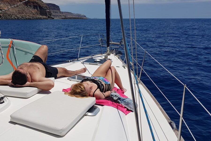 From Puerto de Mogán: Sailboat Trip with Food and Drinks - The longer coastal run and possible wildlife