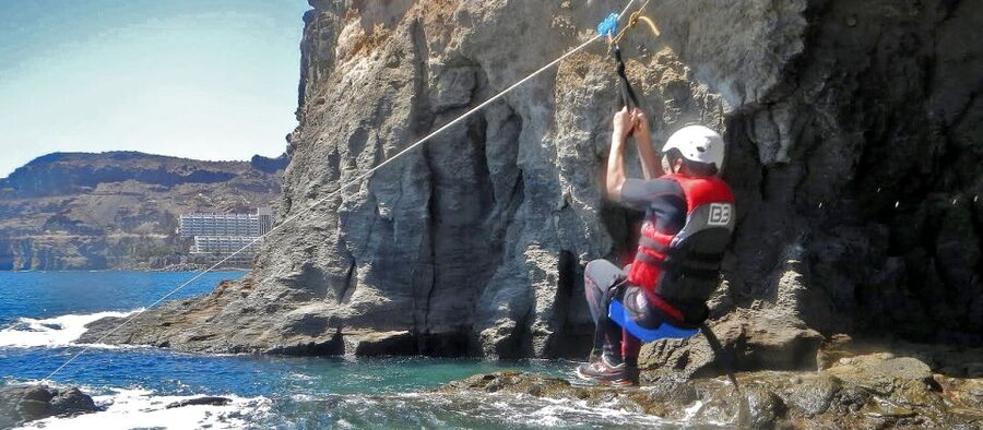 Gran Canaria: Adrenaline-Filled Coasteering Experience - Caves, abseiling, and the final stretch to Taurito