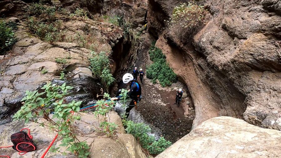 Gran Canaria: Canyoning Adventure in the Green Heart Jungle - The canyon’s best section comes after the final descent