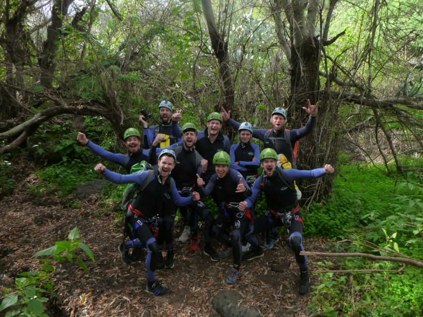 Gran Canaria: Canyoning Trip - Four waterfalls, rappels, and natural slides