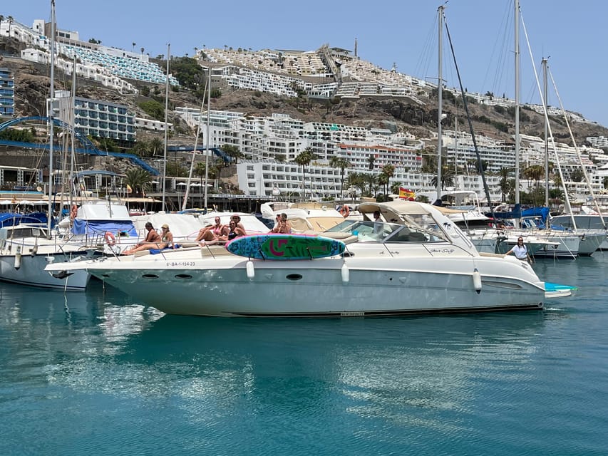 Gran Canaria: Excursion on private yacht with drinks, lunch and snorkeling - The return route past Tauro and Tiritaña