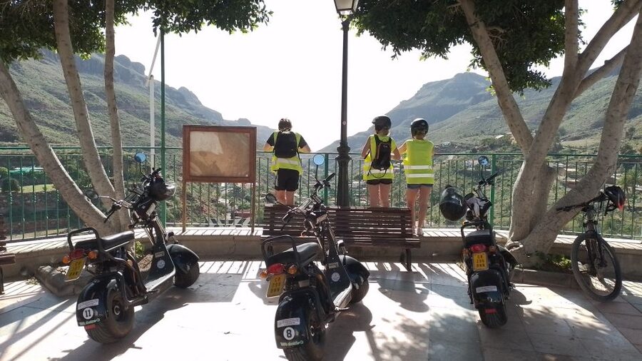 Gran Canaria: Los Pilancones Natural Park e-Scooter Tour - The Ayagaures route and its changing scenery