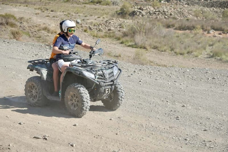 GRAN CANARIA: QUAD TOUR - AFTERNOON SUNSET TOUR 1HR 45 MIN - How difficult is the quad riding?
