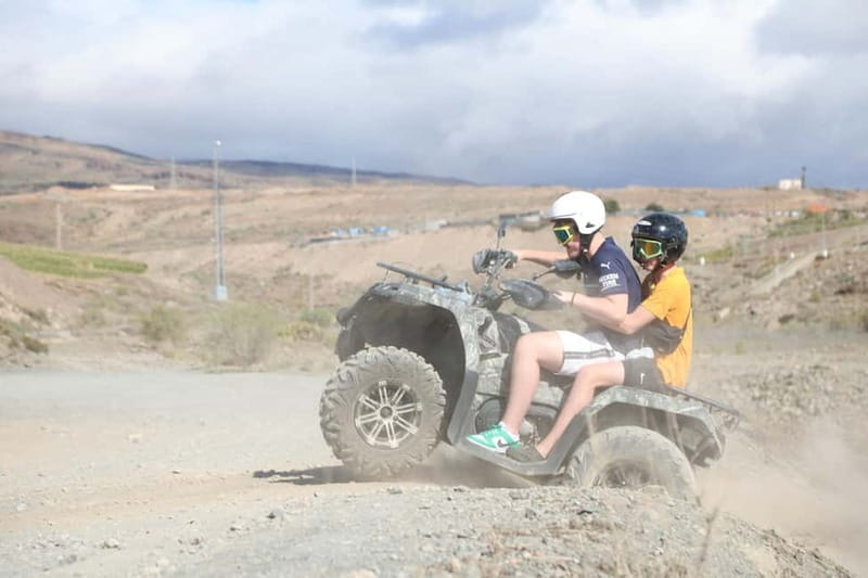 GRAN CANARIA: QUAD TOUR - AFTERNOON SUNSET TOUR 1HR 45 MIN - Guide support and group organization