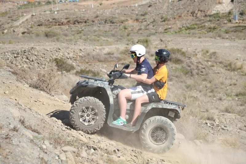 GRAN CANARIA: QUAD TOUR - AFTERNOON SUNSET TOUR 1HR 45 MIN - What the Fataga and Ayagaures route offers