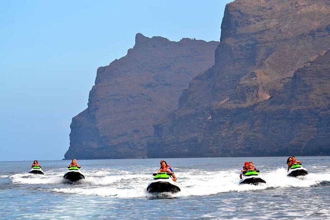 Jet Ski Safari in Puerto Rico - Reaching the platform before the ride
