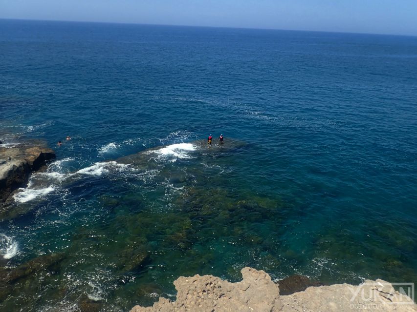 Las Palmas: Coastering, Via Ferrata, Water Jumping & Snorkel - Jumps, swimming, and snorkeling