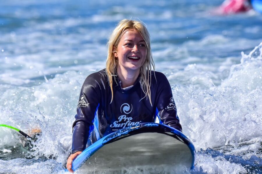 Las Palmas: Learn to Surf with a Special Price for Two Group - The opening lesson: safety, videos, and beach technique