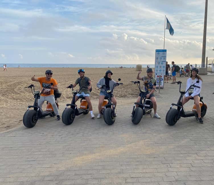 Maspalomas: 2-Seater Chopper E-Scooter Rental - Key points to know before booking