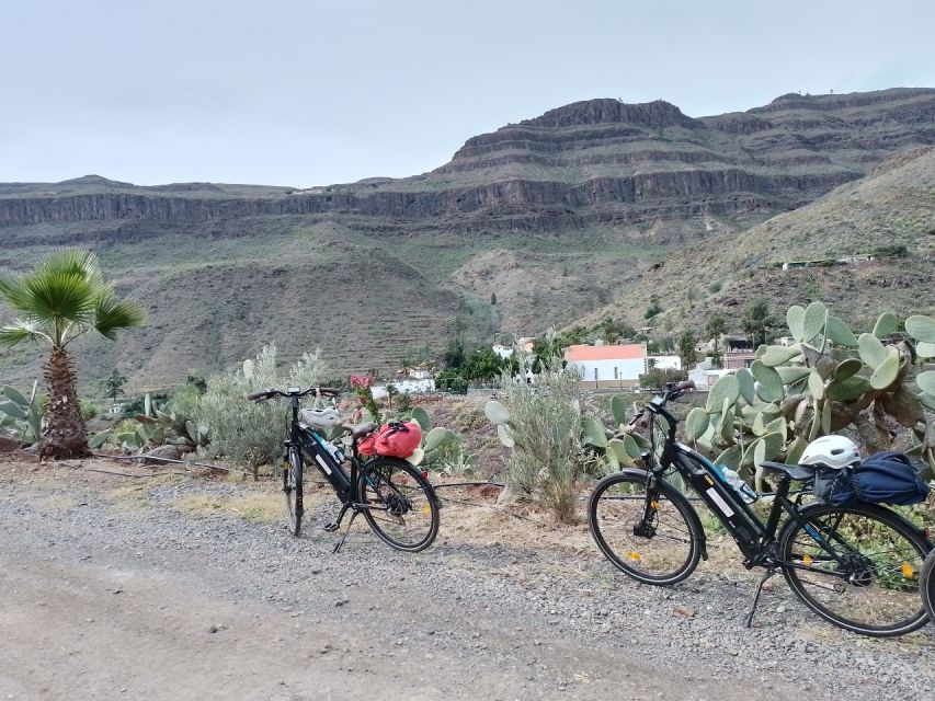 Maspalomas: Ayagaures E-Bike Mountain Tour Optional Tapas - From Maspalomas dunes to the Ayagaures hills