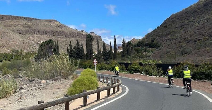 Maspalomas: Ayagaures E-Bike Mountain Tour Optional Tapas - Climbing through the Ayagaures Valley