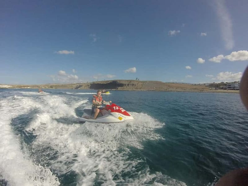 Maspalomas: Jetski Safari 60 Minutes - Free Pick Up - Leaving the resort by van