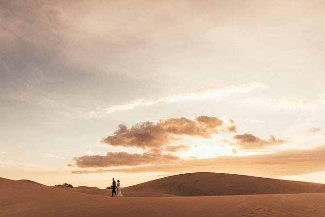 Photoshooting in the Maspalomas Dunes - How the 1-hour-15-minute session unfolds