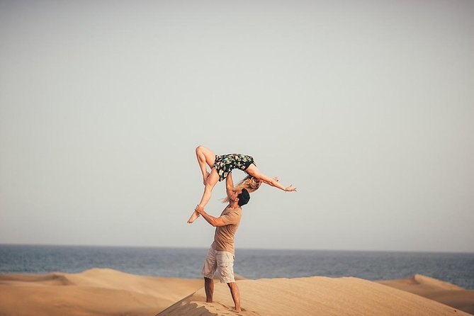 Photoshooting in the Maspalomas Dunes - Jorge’s style: clear direction and an easy mood
