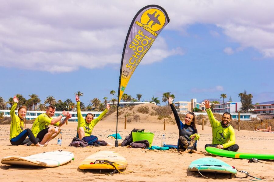 Playa del Inglés Maspalomas: High Quality Surf Classes - Starting beside the Maspalomas dunes