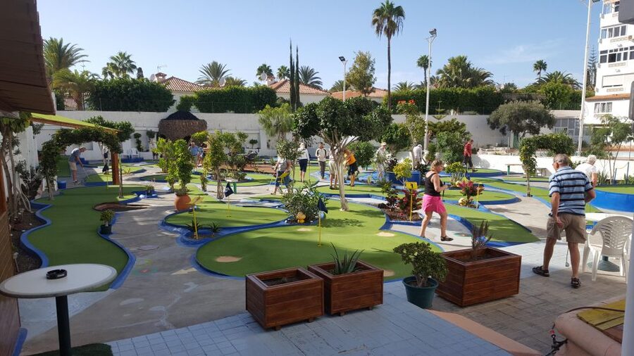 Playa del Inglés: Minigolf Taidia - A relaxed 18-hole break in Playa del Inglés