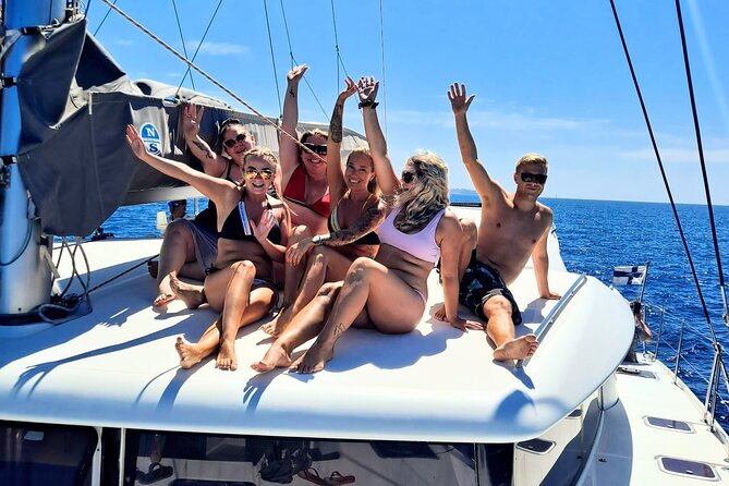 Private 4 hour Catamaran cruise in south coast of Gran Canaria - Cruising Toward Anfi del Mar