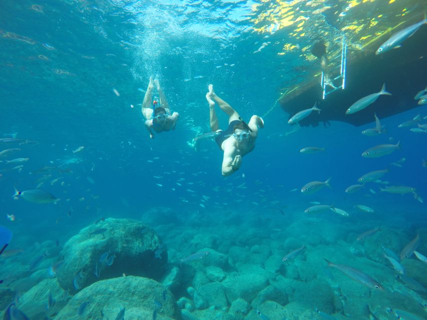 Puerto de Mogan: Boat and Snorkeling Trip - El Perchel and the 90-minute snorkeling stop