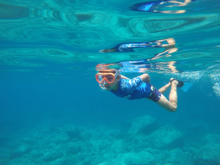 Puerto de Mogan: Boat and Snorkeling Trip - Lunch with potatoes, mojo, and Spanish omelette