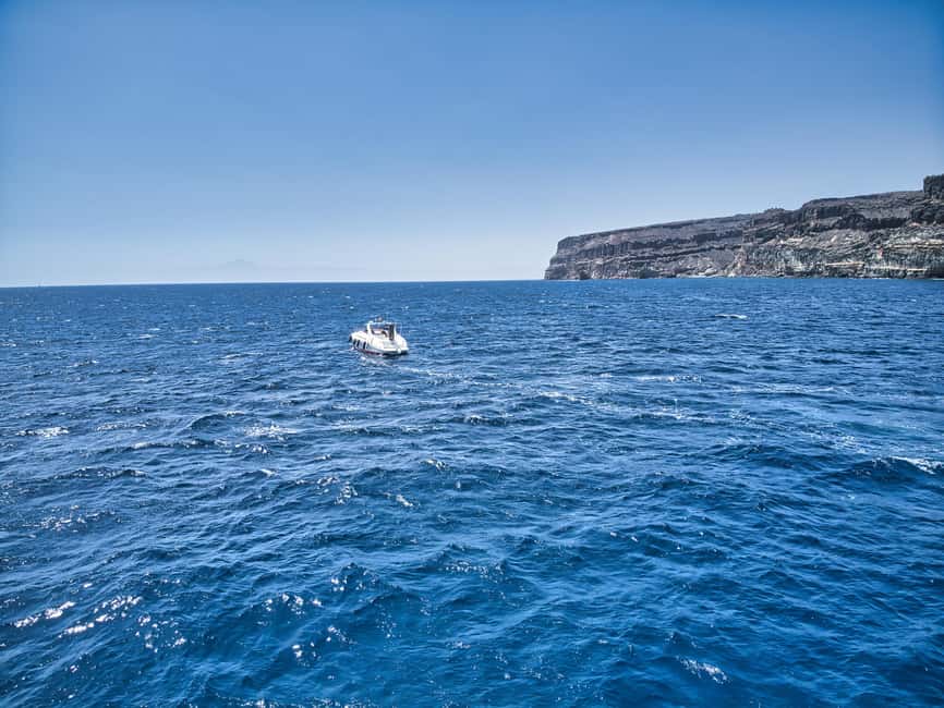 Puerto de Mogán: Private yacht up to 10 persons - The open-water stretch and Playa de Güigüi