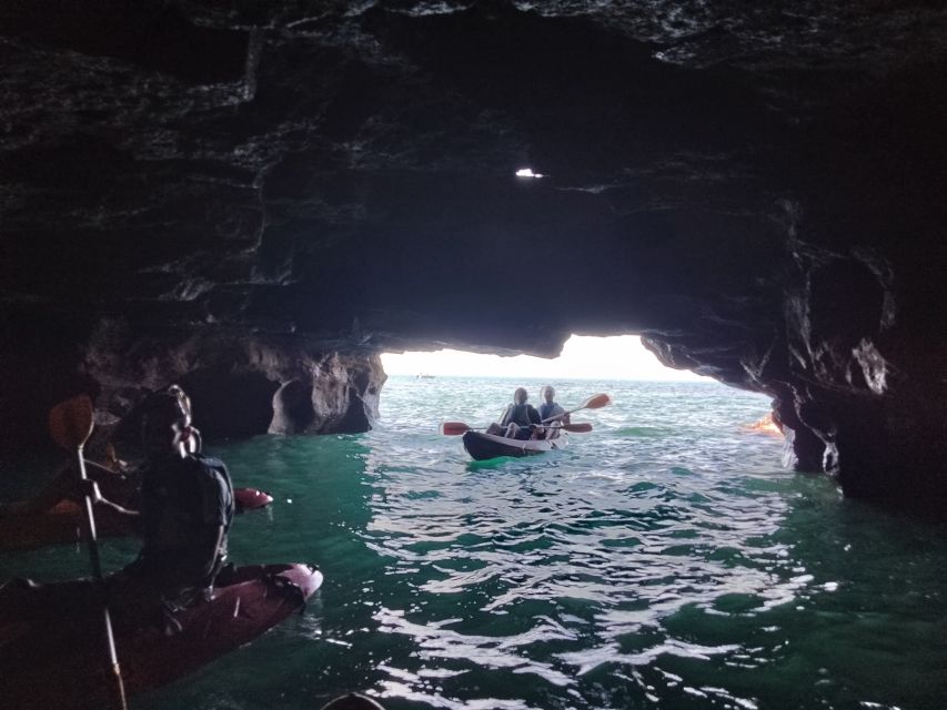 Puerto Mogán: Guided Adventure Kayak Tour in Caves & Snorkel - Who should book the Mogán Caves tour?