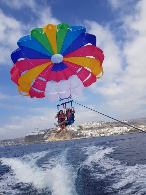 Puerto Rico de Gran Canaria : Parasailing - Should you book the Puerto Rico parasailing flight?