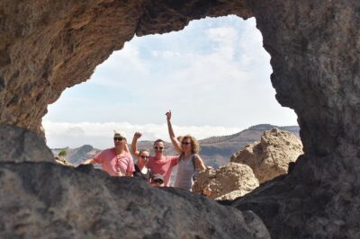 Roque Nublo: hiking on volcanoes with Sky Rebels