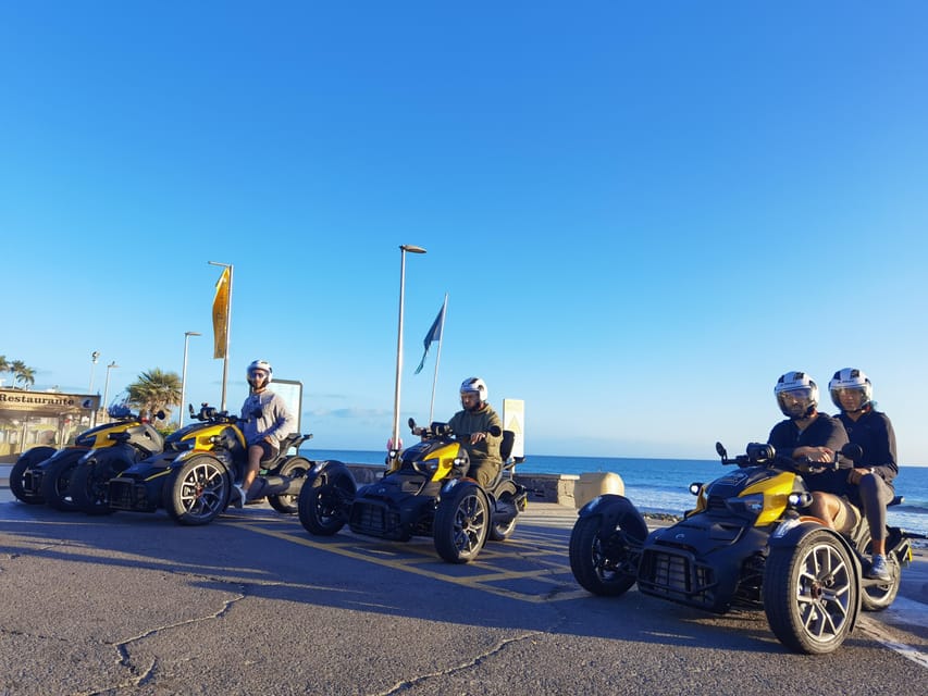 Ryker Moto Tour (buggy / quad for Road): Maspalomas - The food and drink stop in Playa del Inglés