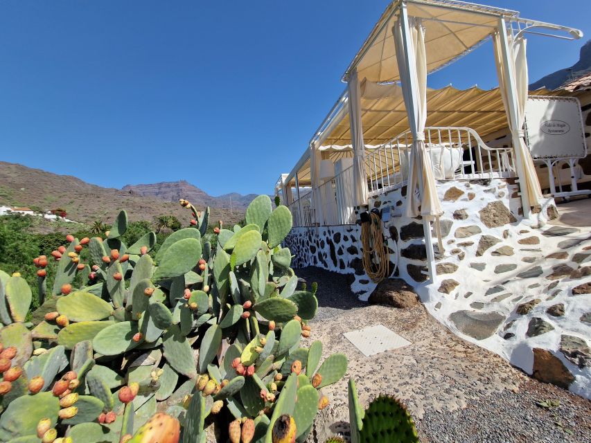Spanish Cured Meats & Wine Tasting Tour in Mogan - A historic building with a Canarian feel