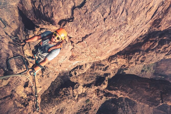 Top Vía Ferrata for Beginners in Gran Canaria ツ - Heights, nerves, and the right level of courage