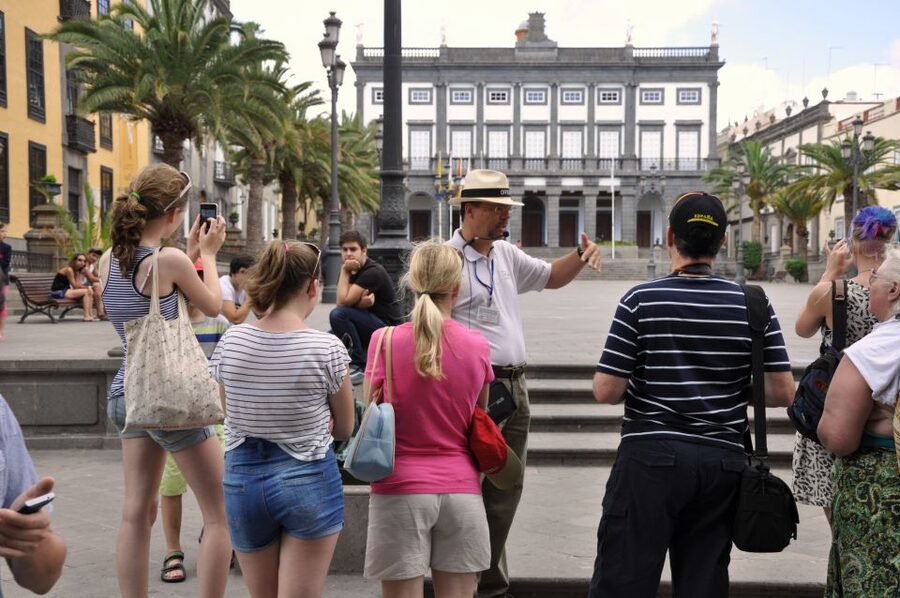 Walking tour Vegueta Old Town Las Palmas ( only in english) - Plaza de San Antonio Abad and the Columbus connection